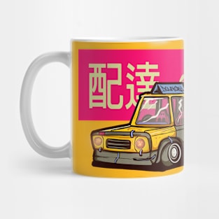 Delivery car Mug